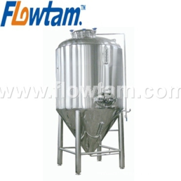top stainless steel industrial electric heating conical beer fermenter tank for beer brewing